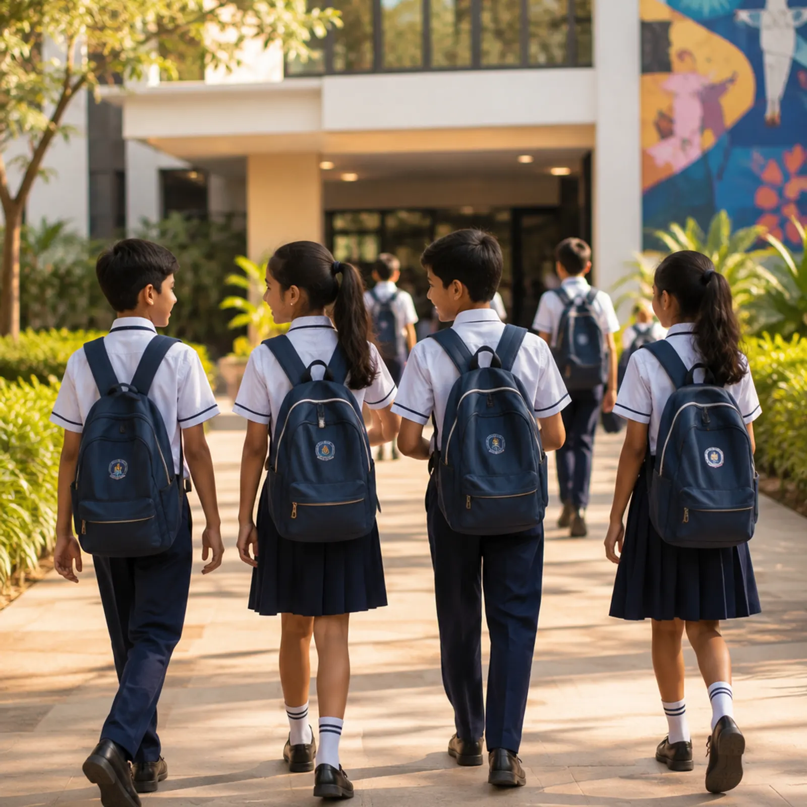 Campus life at Ruhani Public School
